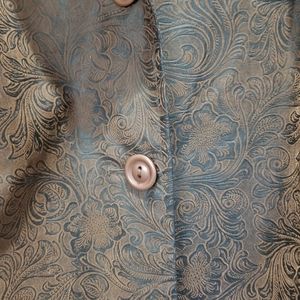 Tooled Leather look Jacket